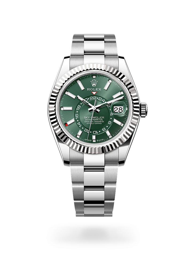 Rolex Sky-Dweller in Rolesor weiß (Kombination aus Edelstahl Oystersteel und Weißgold), M336934-0001 - S.M.WILD