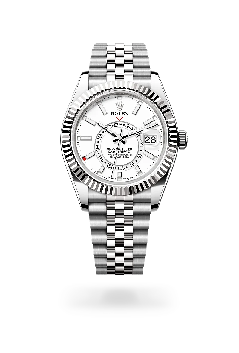 Rolex Sky-Dweller in Rolesor weiß (Kombination aus Edelstahl Oystersteel und Weißgold), M336934-0004 - S.M.WILD