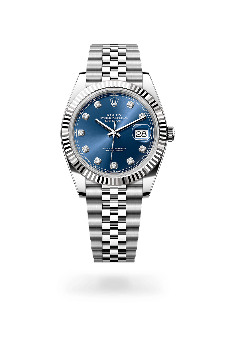 Rolex Datejust in Rolesor weiß (Kombination aus Edelstahl Oystersteel und Weißgold), M126334-0016 - S.M.WILD