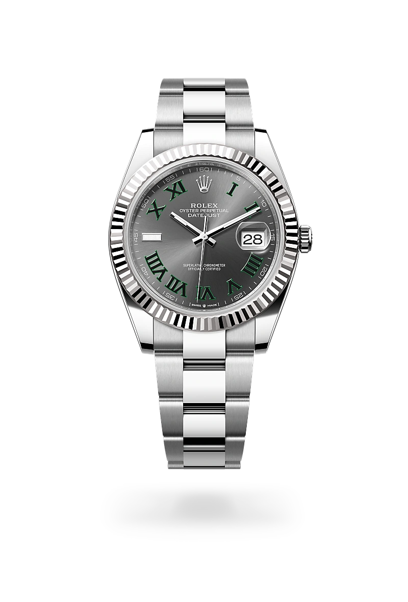 Rolex Datejust in Rolesor weiß (Kombination aus Edelstahl Oystersteel und Weißgold), M126334-0021 - S.M.WILD