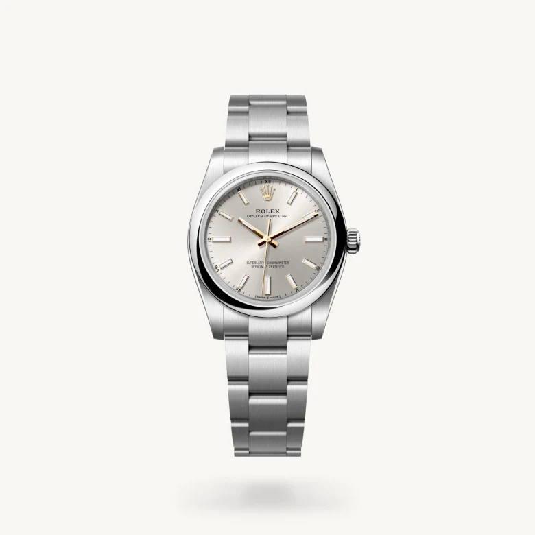 Rolex Oyster Perpetual in Edelstahl Oystersteel, M124200-0001 - S.M.WILD