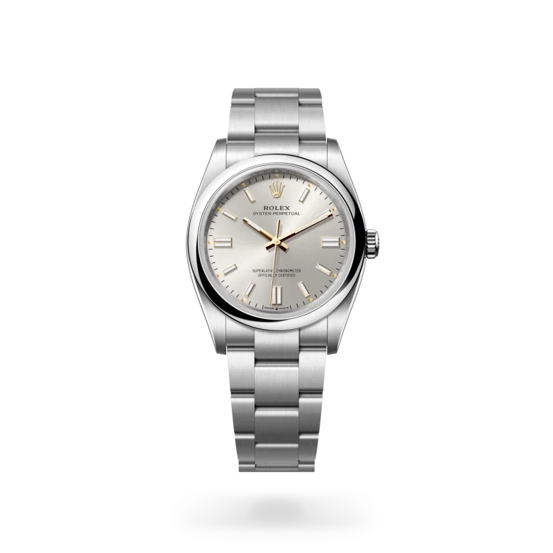 Rolex Oyster Perpetual in Edelstahl Oystersteel, M126000-0001 - S.M.WILD
