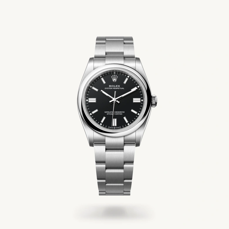 Rolex Oyster Perpetual in Edelstahl Oystersteel, M126000-0014 - S.M.WILD