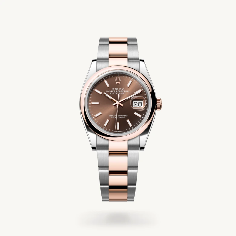 Rolex Datejust in Rolesor Everose (Kombination aus Edelstahl Oystersteel und Everose-Gold), M126201-0044 - S.M.WILD