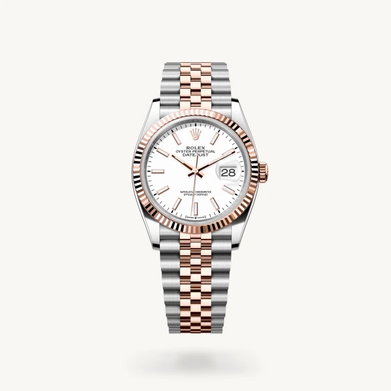 Rolex Datejust in Rolesor Everose (Kombination aus Edelstahl Oystersteel und Everose-Gold), M126231-0017 - S.M.WILD