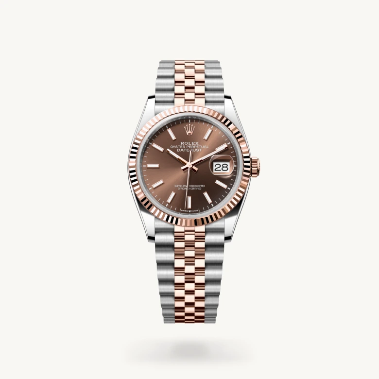Rolex Datejust in Rolesor Everose (Kombination aus Edelstahl Oystersteel und Everose-Gold), M126231-0043 - S.M.WILD