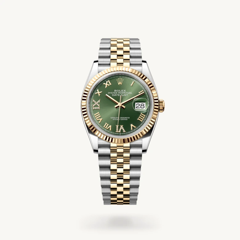 Rolex Datejust in Rolesor gelb (Kombination aus Edelstahl Oystersteel und Gelbgold), M126233-0025 - S.M.WILD