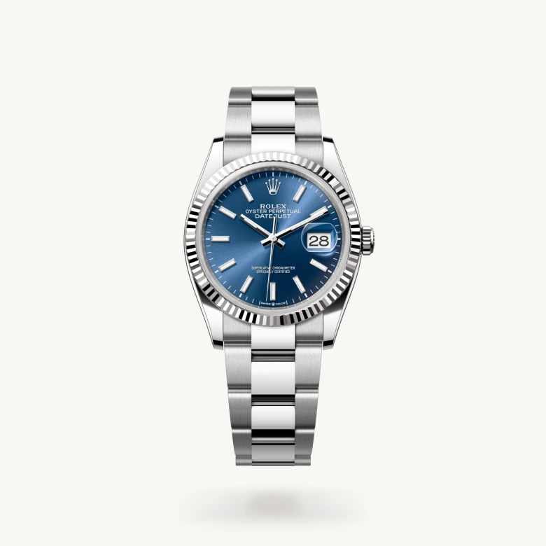 Rolex Datejust in Rolesor weiß (Kombination aus Edelstahl Oystersteel und Weißgold), M126234-0018 - S.M.WILD