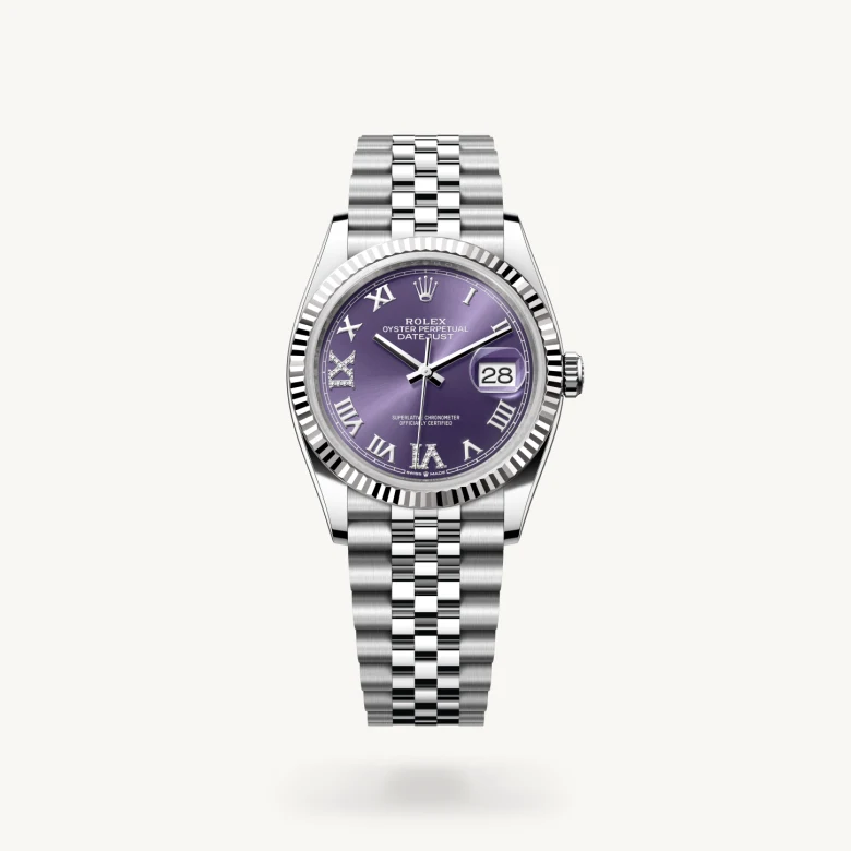 Rolex Datejust in Rolesor weiß (Kombination aus Edelstahl Oystersteel und Weißgold), M126234-0021 - S.M.WILD