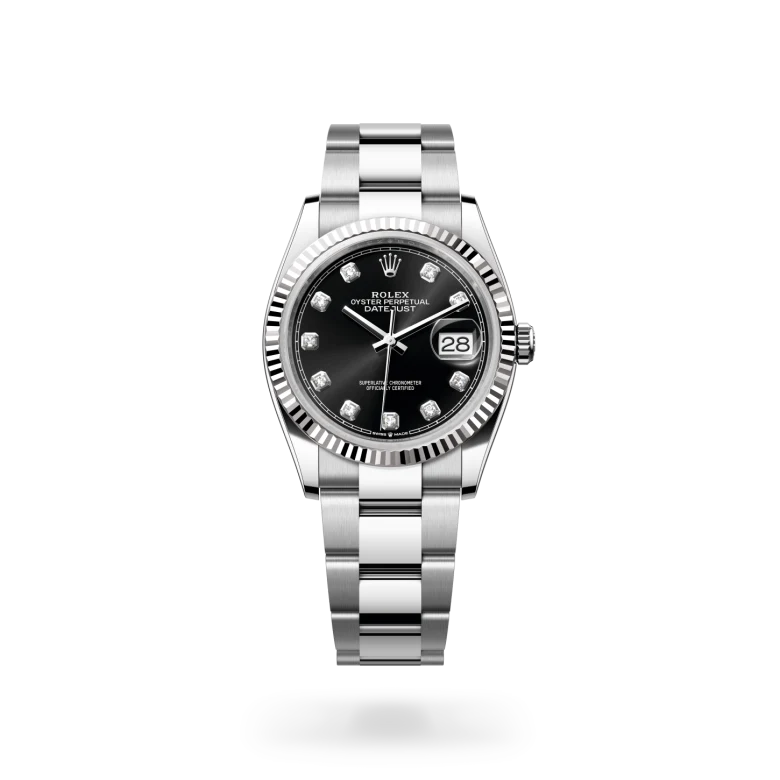 Rolex Datejust in Rolesor weiß (Kombination aus Edelstahl Oystersteel und Weißgold), M126234-0028 - S.M.WILD