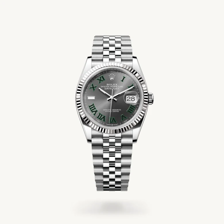 Rolex Datejust in Rolesor weiß (Kombination aus Edelstahl Oystersteel und Weißgold), M126234-0045 - S.M.WILD