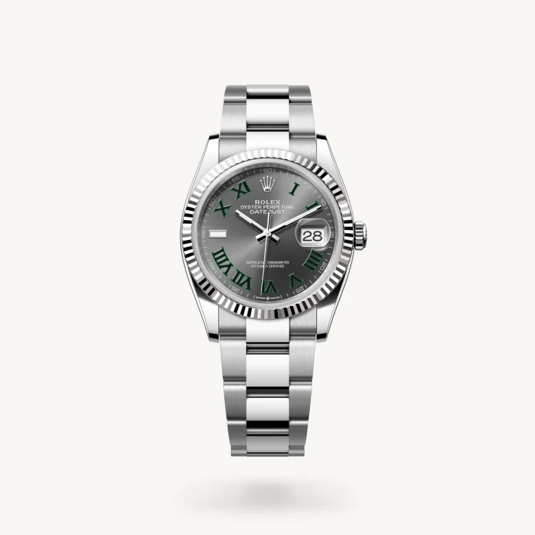 Rolex Datejust in Rolesor weiß (Kombination aus Edelstahl Oystersteel und Weißgold), M126234-0046 - S.M.WILD
