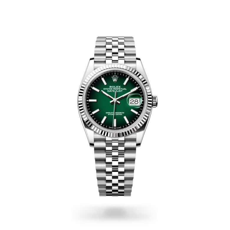 Rolex Datejust in Rolesor weiß (Kombination aus Edelstahl Oystersteel und Weißgold), M126234-0059 - S.M.WILD