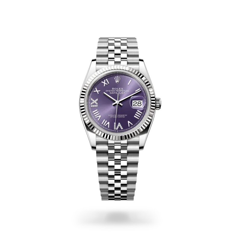 Rolex Datejust in Rolesor weiß (Kombination aus Edelstahl Oystersteel und Weißgold), M126234-0063 - S.M.WILD