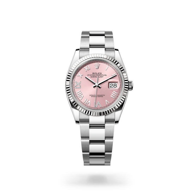 Rolex Datejust in Rolesor weiß (Kombination aus Edelstahl Oystersteel und Weißgold), M126234-0066 - S.M.WILD