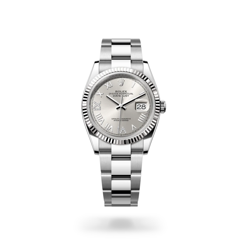 Rolex Datejust in Rolesor weiß (Kombination aus Edelstahl Oystersteel und Weißgold), M126234-0068 - S.M.WILD