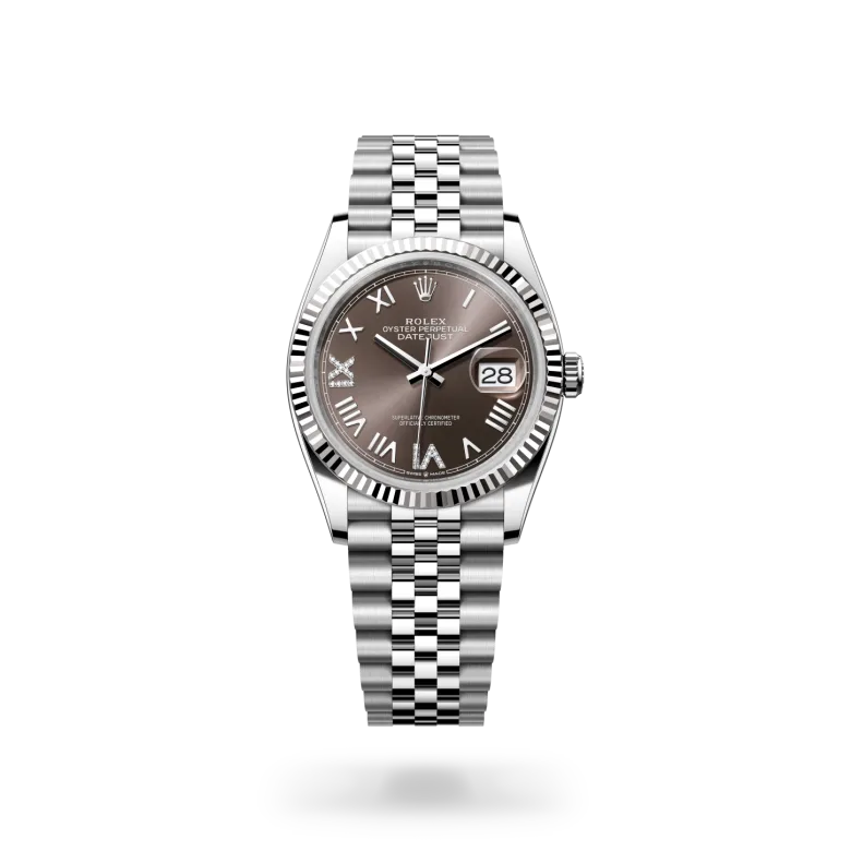Rolex Datejust in Rolesor weiß (Kombination aus Edelstahl Oystersteel und Weißgold), M126234-0071 - S.M.WILD