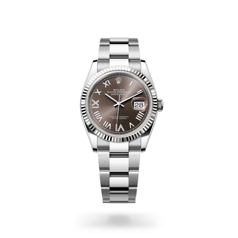 Rolex Datejust in Rolesor weiß (Kombination aus Edelstahl Oystersteel und Weißgold), M126234-0072 - S.M.WILD
