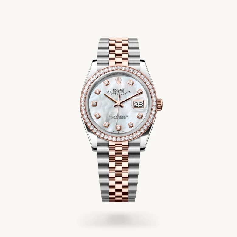 Rolex Datejust in Rolesor Everose (Kombination aus Edelstahl Oystersteel und Everose-Gold), M126281RBR-0009 - S.M.WILD