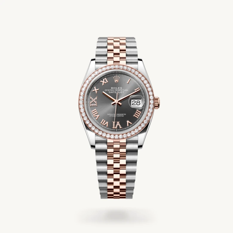 Rolex Datejust in Rolesor Everose (Kombination aus Edelstahl Oystersteel und Everose-Gold), M126281RBR-0011 - S.M.WILD