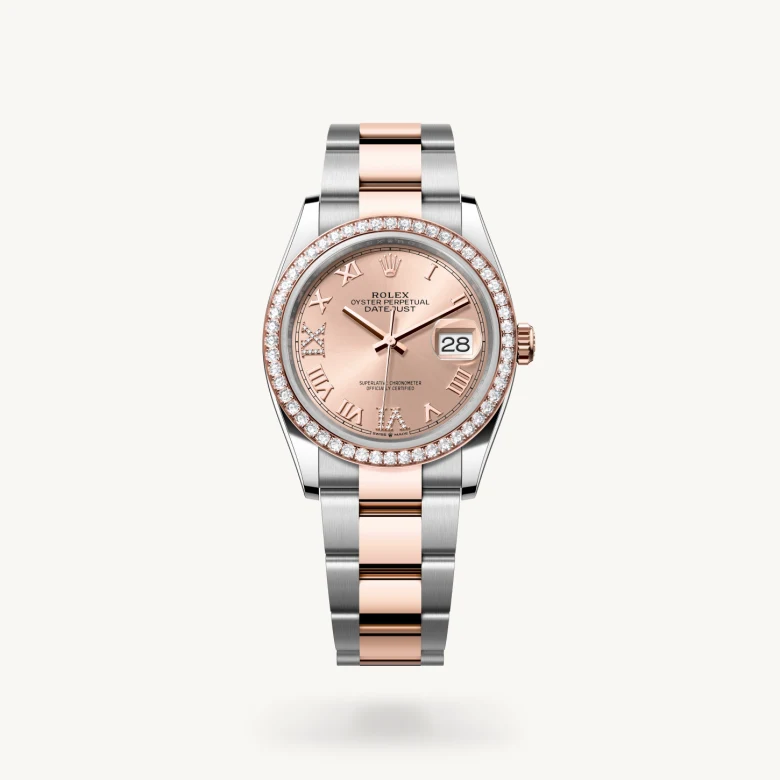 Rolex Datejust in Rolesor Everose (Kombination aus Edelstahl Oystersteel und Everose-Gold), M126281RBR-0016 - S.M.WILD