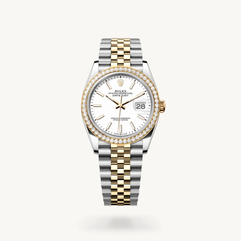 Rolex Datejust in Rolesor gelb (Kombination aus Edelstahl Oystersteel und Gelbgold), M126283RBR-0005 - S.M.WILD