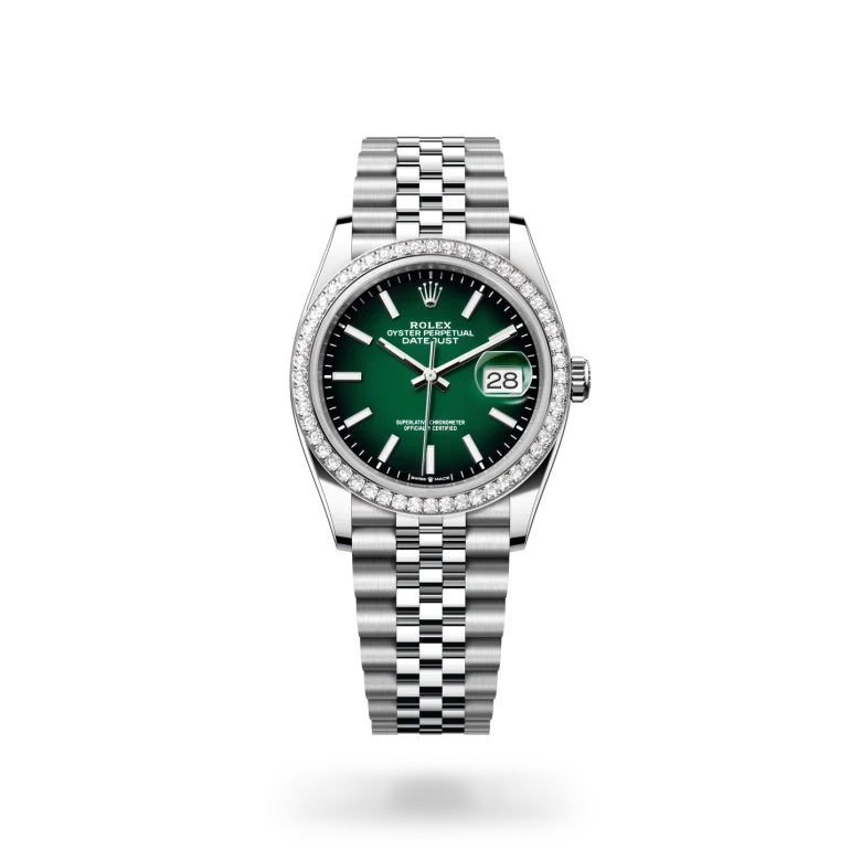 Rolex Datejust in Rolesor weiß (Kombination aus Edelstahl Oystersteel und Weißgold), M126284RBR-0051 - S.M.WILD