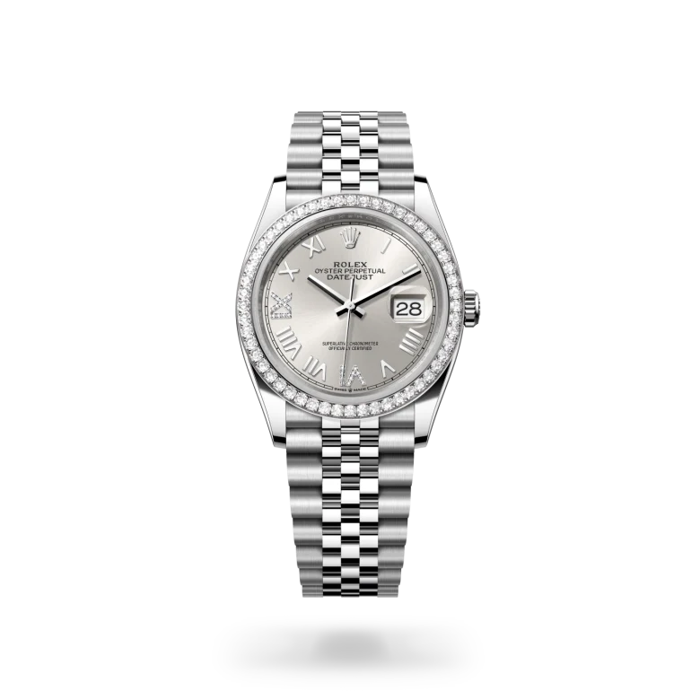 Rolex Datejust in Rolesor weiß (Kombination aus Edelstahl Oystersteel und Weißgold), M126284RBR-0059 - S.M.WILD