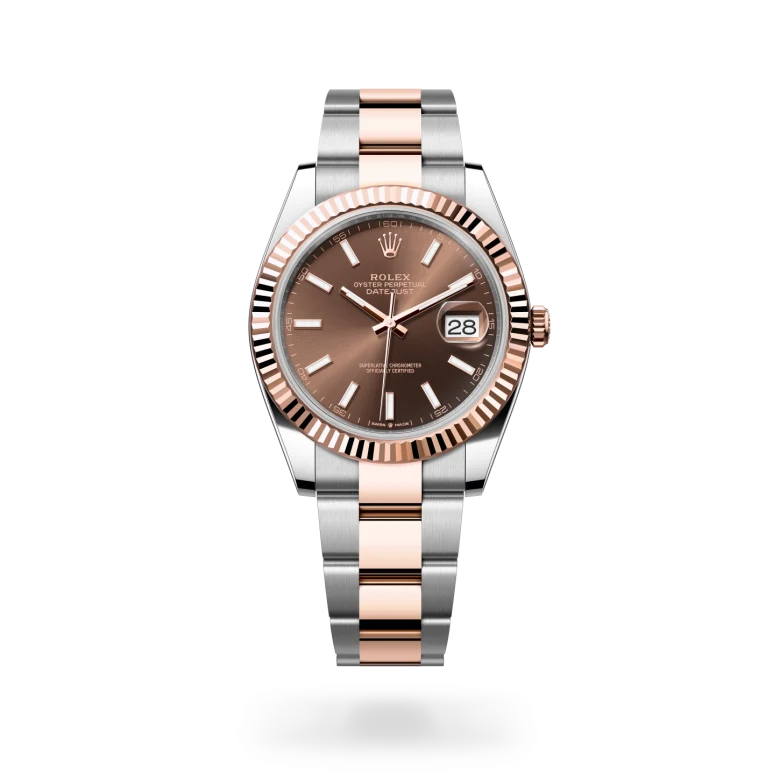 Rolex Datejust in Rolesor Everose (Kombination aus Edelstahl Oystersteel und Everose-Gold), M126331-0001 - S.M.WILD