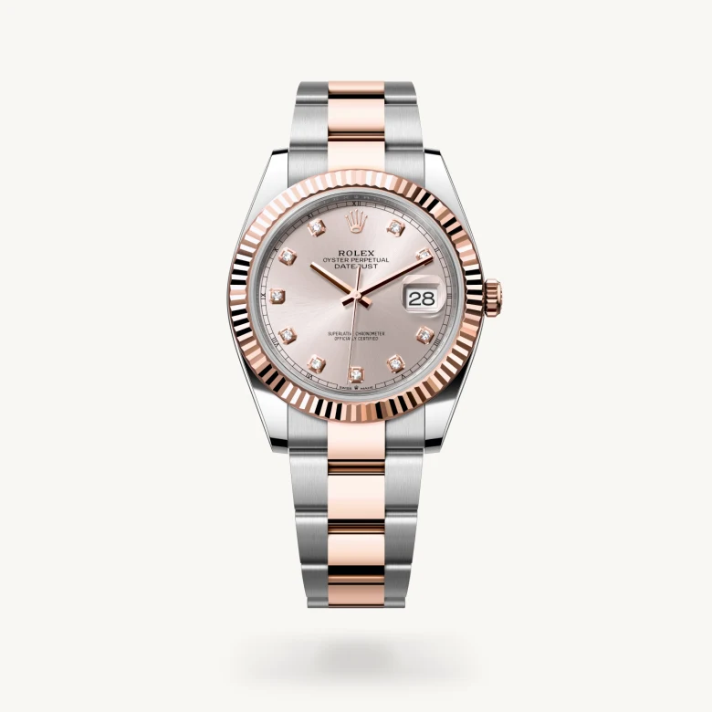 Rolex Datejust in Rolesor Everose (Kombination aus Edelstahl Oystersteel und Everose-Gold), M126331-0007 - S.M.WILD