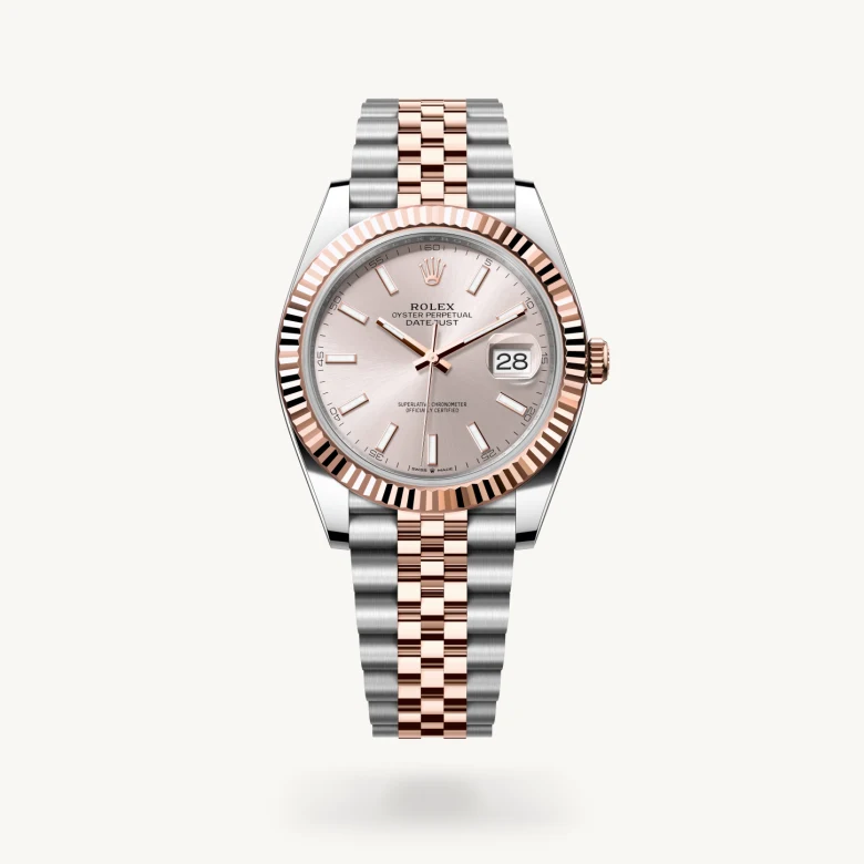 Rolex Datejust in Rolesor Everose (Kombination aus Edelstahl Oystersteel und Everose-Gold), M126331-0010 - S.M.WILD