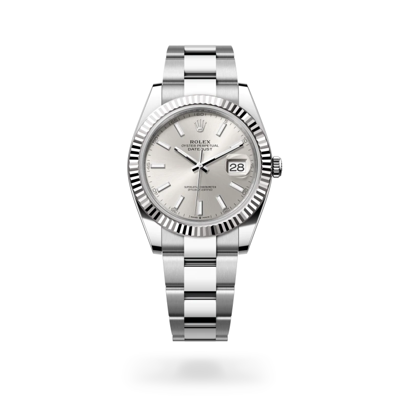 Rolex Datejust in Rolesor weiß (Kombination aus Edelstahl Oystersteel und Weißgold), M126334-0003 - S.M.WILD