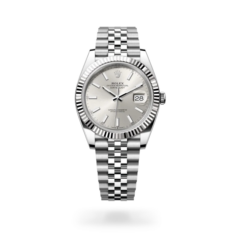 Rolex Datejust in Rolesor weiß (Kombination aus Edelstahl Oystersteel und Weißgold), M126334-0004 - S.M.WILD