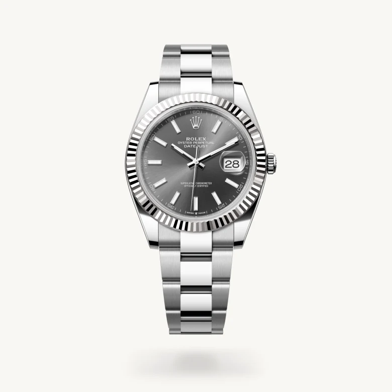 Rolex Datejust in Rolesor weiß (Kombination aus Edelstahl Oystersteel und Weißgold), M126334-0013 - S.M.WILD