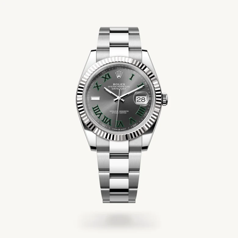 Rolex Datejust in Rolesor weiß (Kombination aus Edelstahl Oystersteel und Weißgold), M126334-0021 - S.M.WILD