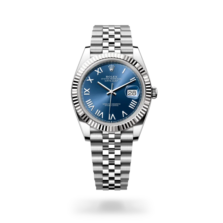 Rolex Datejust in Rolesor weiß (Kombination aus Edelstahl Oystersteel und Weißgold), M126334-0038 - S.M.WILD