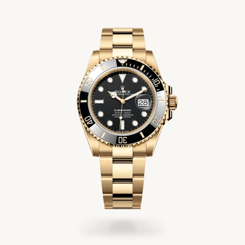 Rolex Submariner in 18 Karat Gelbgold, M126618LN-0002 - S.M.WILD