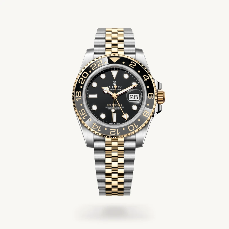 Rolex GMT-Master II in Rolesor gelb (Kombination aus Edelstahl Oystersteel und Gelbgold), M126713GRNR-0001 - S.M.WILD