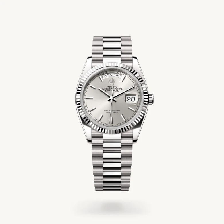 Rolex Day-Date in 18 Karat Weißgold, M128239-0005 - S.M.WILD