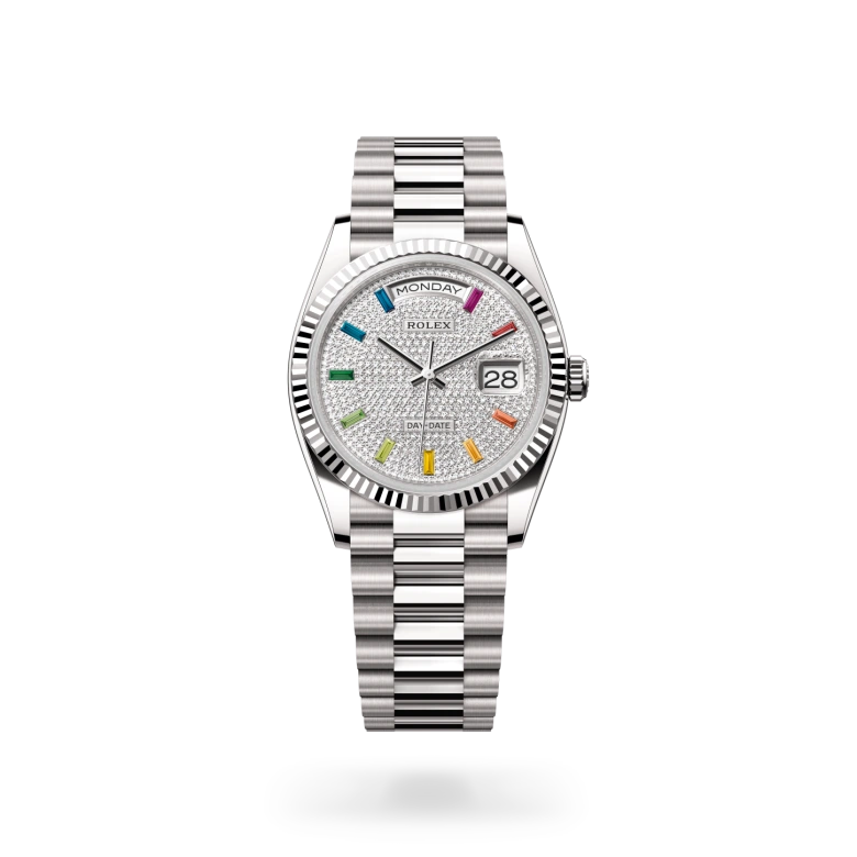 Rolex Day-Date in 18 Karat Weißgold, M128239-0019 - S.M.WILD