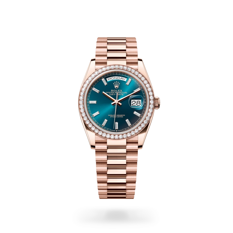 Rolex Day-Date in 18 Karat Everose-Gold, M128345RBR-0083 - S.M.WILD