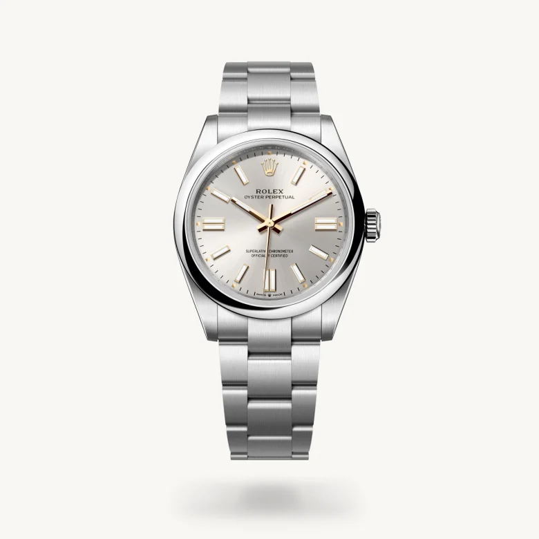 Rolex Oyster Perpetual in Edelstahl Oystersteel, M134300-0001 - S.M.WILD