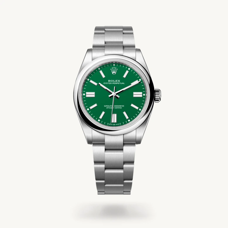 Rolex Oyster Perpetual in Edelstahl Oystersteel, M134300-0004 - S.M.WILD