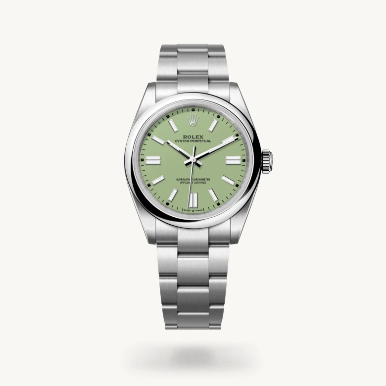 Rolex Oyster Perpetual in Edelstahl Oystersteel, M134300-0006 - S.M.WILD