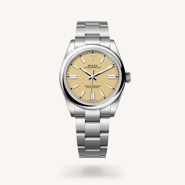 Rolex Oyster Perpetual in Edelstahl Oystersteel, M134300-0007 - S.M.WILD