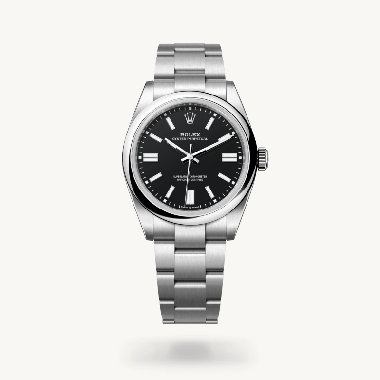 Rolex Oyster Perpetual in Edelstahl Oystersteel, M134300-0008 - S.M.WILD