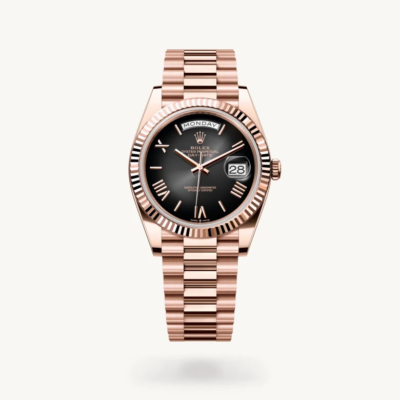 Rolex Day-Date in 18 Karat Everose-Gold, M228235-0055 - S.M.WILD