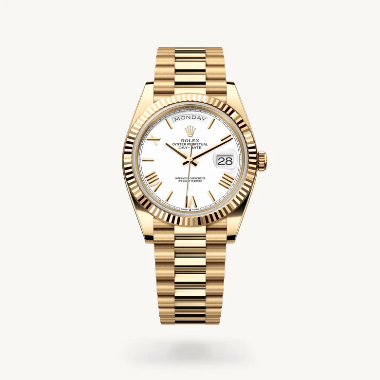 Rolex Day-Date in 18 Karat Gelbgold, M228238-0042 - S.M.WILD