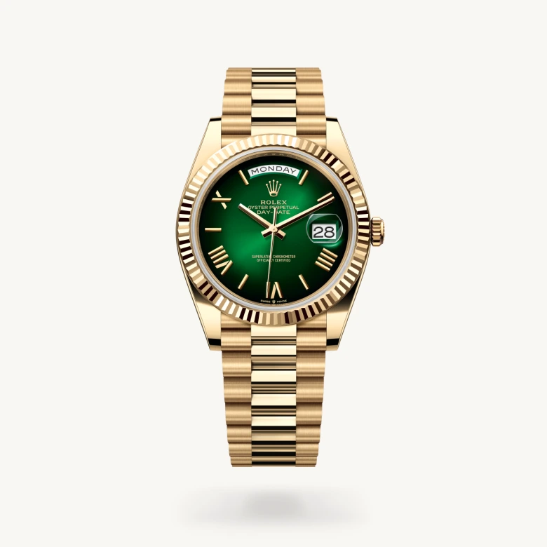 Rolex Day-Date in 18 Karat Gelbgold, M228238-0069 - S.M.WILD