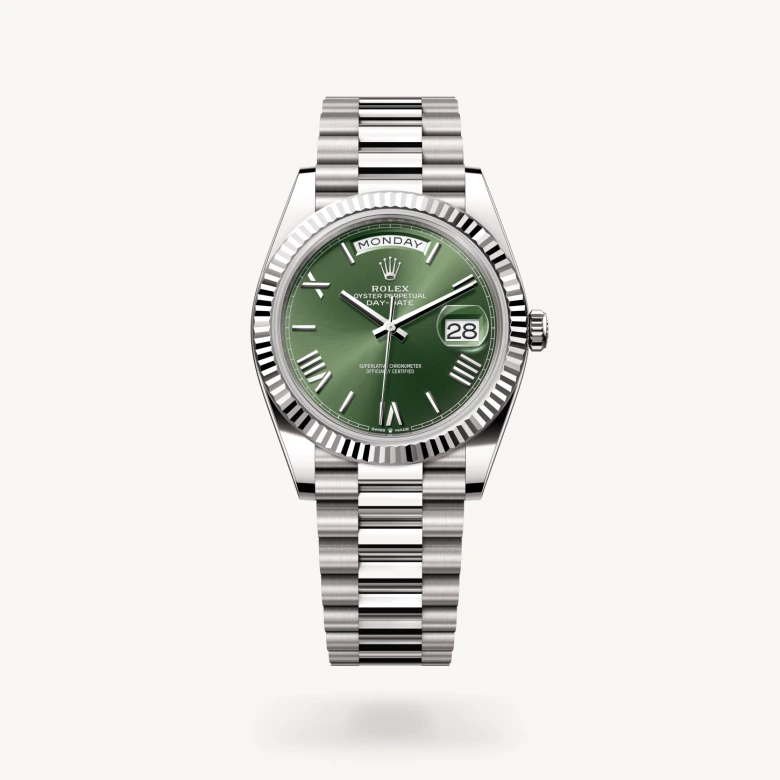 Rolex Day-Date in 18 Karat Weißgold, M228239-0033 - S.M.WILD